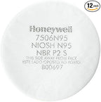 Honeywell N Series 7506N95 Particulate Filters, 12 Pack by HoneywellAirComfort