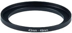 YAMAFOO 43mm to 49mm Step-Up Ring/Step Down Rings Filter Adapter - Image 3