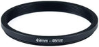 YAMAFOO 49mm to 46mm Step-Up Ring/Step Down Rings Filter Adapter - Image 3