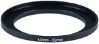 YAMAFOO 43mm to 52mm Step-Up Ring/Step Down Rings Filter Adapter - Image 3