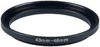 YAMAFOO 43mm to 46mm Step-Up Ring/Step Down Rings Filter Adapter - Image 3