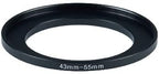 YAMAFOO 43mm to 55mm Step-Up Ring/Step Down Rings Filter Adapter - Image 3