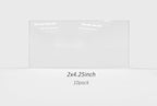 Tefuawe 100% Cast Resin 39 Plastic Replacement Lens, 10 Pack - Image 2