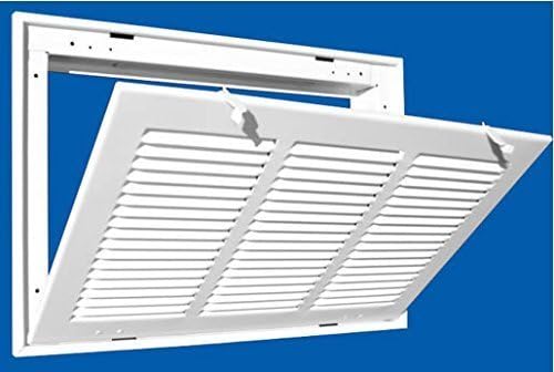 HVAC Premium 14" X 24 Steel Return Air Filter Grille - Image 4