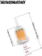 Strongthium 1/4" Inline Fuel Gas Filters - Image 2