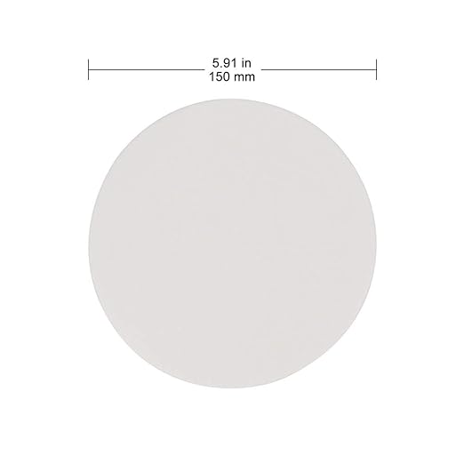 Labasics Qualitative Filter Paper Circles, 150 mm Diameter Cellulose Filter - Image 3