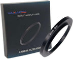 YAMAFOO 40.5mm to 52mm Step-Up Ring/Step Down Rings Filter Adapter by YAMAFOO