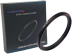 YAMAFOO 57mm to 58mm Step-Up Ring/Step Down Rings Filter Adapter by YAMAFOO