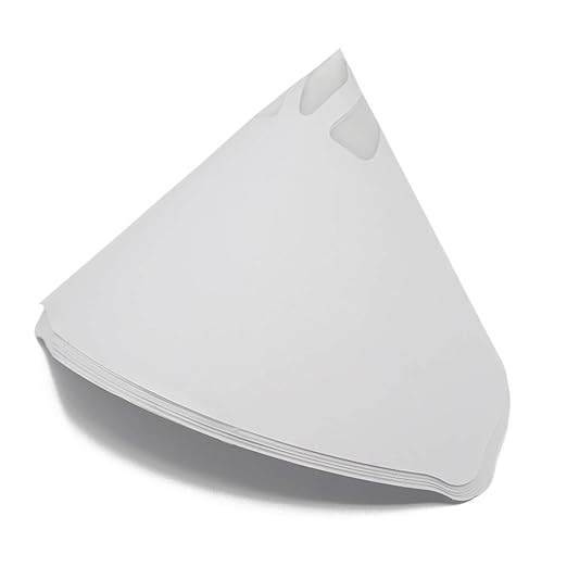 20 PCs Thicken Paper Filter Hole Size 0.150mm Resin Funnel Disposable - Image 2