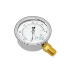 Joywayus Pressure Gauge 0-60 PSI Brass 1/4" NPT Male Thread Lower Mount - Image 3