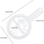 Kitchen Ultra-Fine Nylon Mesh Strainer I Plastic Sieve Fine Mesh Filter Spoon - Image 3