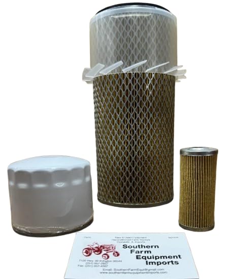 Complete Filter Kit Fits Yanmar Tractors YM2610, YM336D & More by Southern+Farm+Equipment