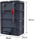 GRRICEPL Fish Tank Filter Box, Waterfall Bio-Filtration Aquarium, Turtle Tank - Image 7