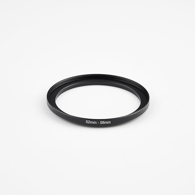 52mm Lens to 58mm Camera Lens Adapter 52mm to 58mm Step Up Ring Adapter Ring - Image 2
