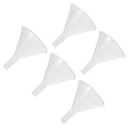 Veemoon 5pcs 100mm Plastic Scientific Triangle Funnels, Laboratory Pp Filling by Veemoon