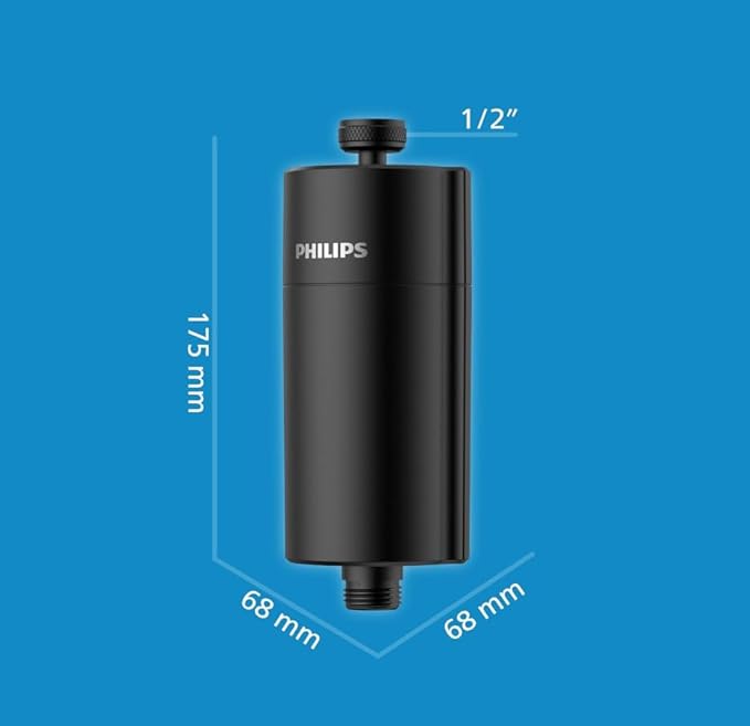 Philips Water in-Line Shower Filter, 50 000 L Filtration Capacity, fits All - Image 3