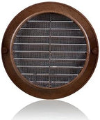 VENTS-US - 4" Brown Round Plastic Vent Cover - Compatible with 4 Inch Diameter - Image 2