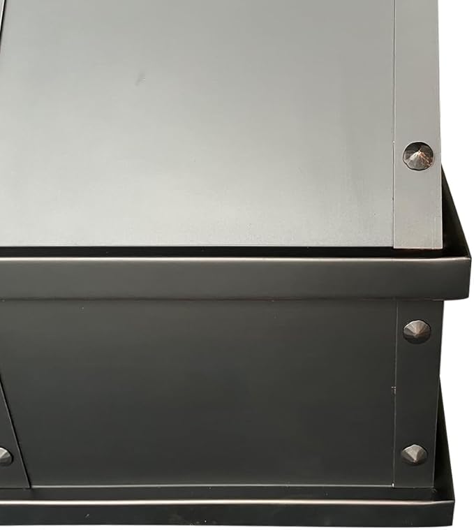CT Copper Tailor Sloped Copper Vent Hood Island Mount, 610 CFM Exhaust Fan - Image 4