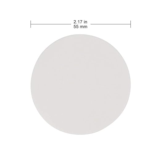 Labasics Qualitative Filter Paper Circles, 55 mm Diameter Cellulose Filter Paper - Image 3