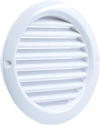 VENTS-US - 4" White Round Plastic Vent Cover - Compatible with 4 Inch Diameter - Image 5