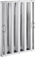 20" x 25" Stainless Steel Commercial Hood Filter – Dishwasher Safe, Welded by Allmont