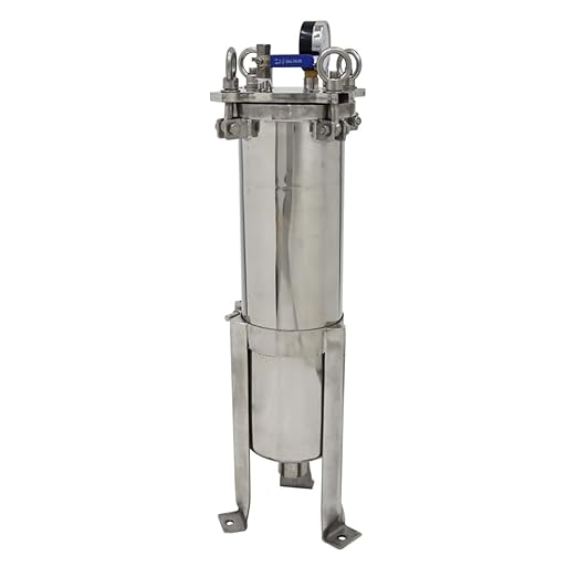 #4 Bag Filter Housing 304 Stainless Steel Filter Solid-Liquid Separation Tool by PreAsion