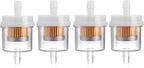 4 Pack Universal Gas Inline Fuel Filters - Image 2