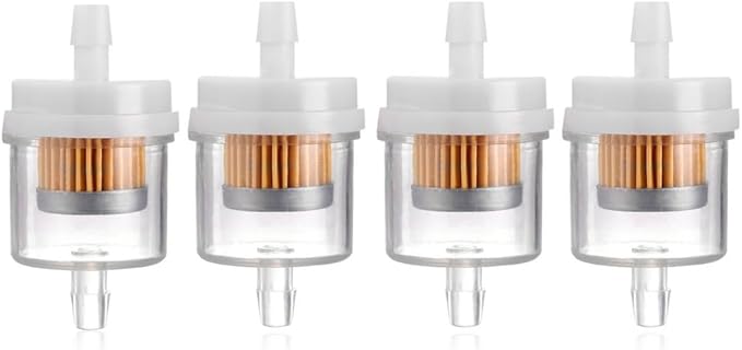 4 Pack Universal Gas Inline Fuel Filters - Image 2