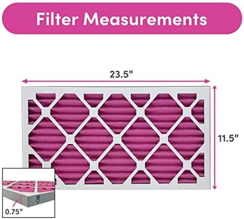 Colorfil 12x24x1 Air Filter | Made in the USA | Color Changing | Remove Cat and - Image 3