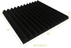 96 Pack Allxinlog Absorb the echo Acoustic Foam Panel Wedge Studio - Image 5