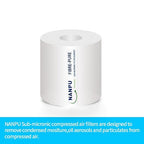 NANPU 1/4" NPT Sub-Micronic Compressed Air Filter Kit – 0.01 Micron Filtration - Image 5