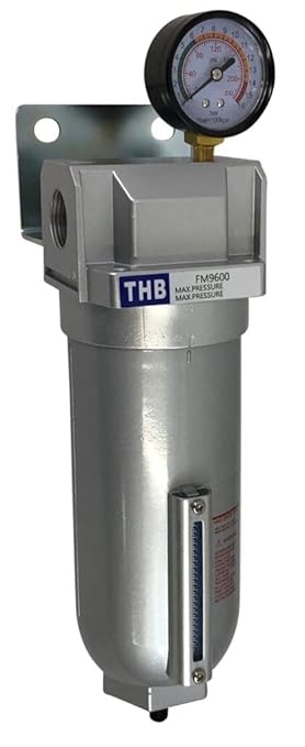 1" NPT Industrial Coalescing 0.01u Micron Filter Removes 99.98% of Oil by Unknown