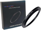 YAMAFOO 46mm to 55mm Step-Up Ring/Step Down Rings Filter Adapter by YAMAFOO