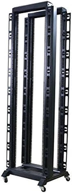 Raising Electronics Server Rack Open Frame Rack 4 Post 19 inch Adjustable - Image 2