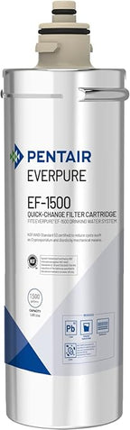 Pentair Everpure EF-1500 Quick-Change Filter Cartridge, NSF Certified to Reduce by Everpure