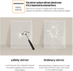 JSLJDM 500X500 mm Illuminated Backlit LED Bathroom Mirror, Wall Mounted - Image 7