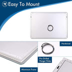 Illuminated LED Bathroom Mirror, Wall Mounted Backlit Makeup Vanity Mirror - Image 6