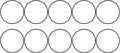 10-pack Water Filter O-rings, 5.51 Inch Sealing Gaskets by Unknown