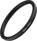 58mm to 52mm Step Up Ring Filter Adapter Black Metal Step up Adapter Rings by Unknown