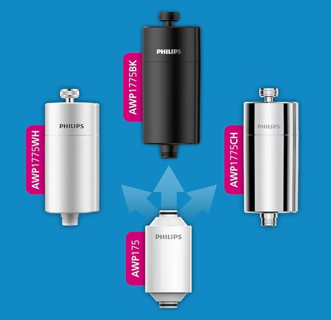 Philips Water in-Line Shower Filter, 50 000 L Filtration Capacity, fits All - Image 5