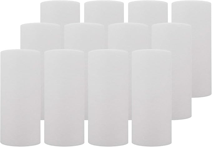 Tier1 20 Micron 10 Inch x 4.5 Inch | 12-Pack Spun Wound Polypropylene Whole by Tier1
