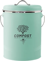 Kitchen Countertop Compost Bin, Odor Resistant Indoor Compost Bin by Holismo