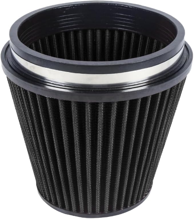 Universal 6" 152mm igh-Flow Air Filter, Reusable Cone Cold Air Intake, High - Image 2