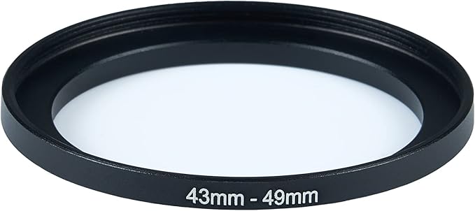 43mm to 49mm Step-Up Ring Filter Adapter - Image 2