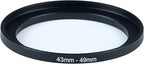 43mm to 49mm Step-Up Ring Filter Adapter - Image 2
