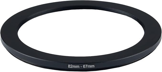82mm Lens to 67mm Camera Lens Adapter 82mm to 67mm Step Down Ring Adapter Ring - Image 2