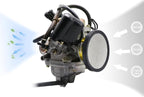 Carburetor Carb Velocity Stack 44mm Air Cleaner Filter Modified Trumpet - Image 5