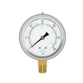 Joywayus Pressure Gauge 0-60 PSI Brass 1/4" NPT Male Thread Lower Mount by Joywayus