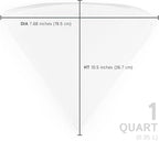 The Felt Store Synthetic Maple Syrup Filter Cone – Reusable Heavy-Duty - Image 3
