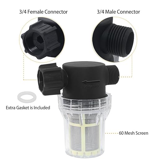 GIEX 60 Mesh Garden Hose Filter - Image 3